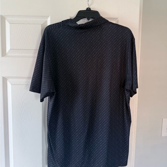 Callaway Black Polo Shirt with White Dots - Picture 3 of 3